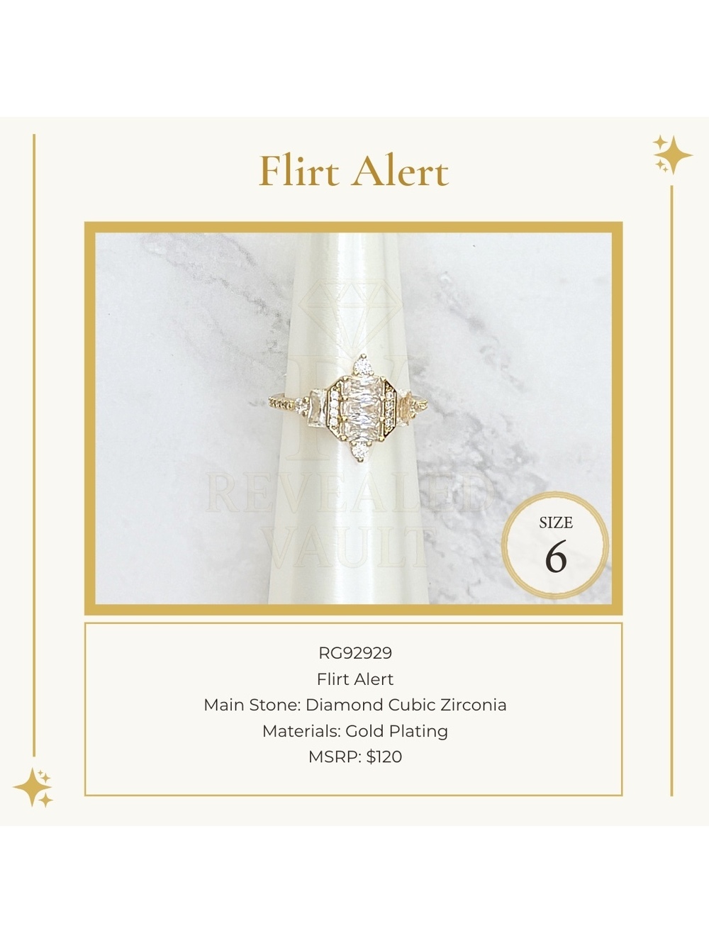 Flirt Alert - Size 6 - OG